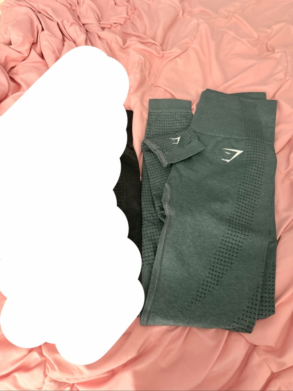 Gymshark Gray Seamless High-Waist Leggings
